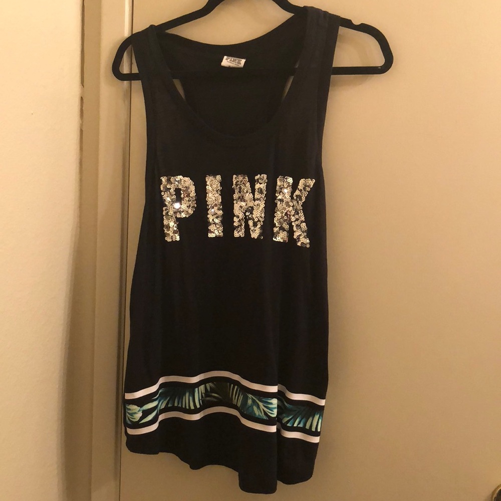 PINK brand sequins tank top